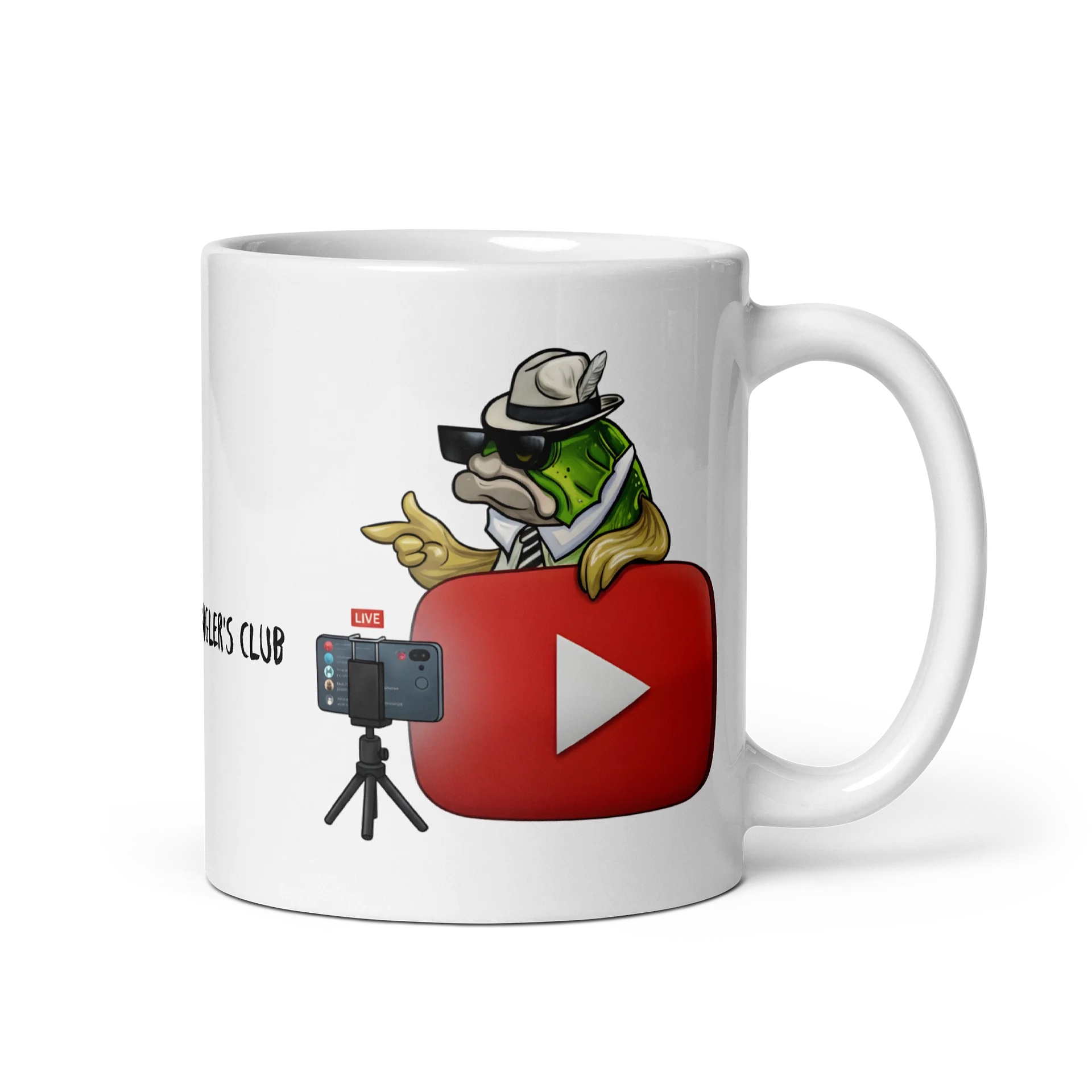 YouTube LIVE ceramic mug product image (1)