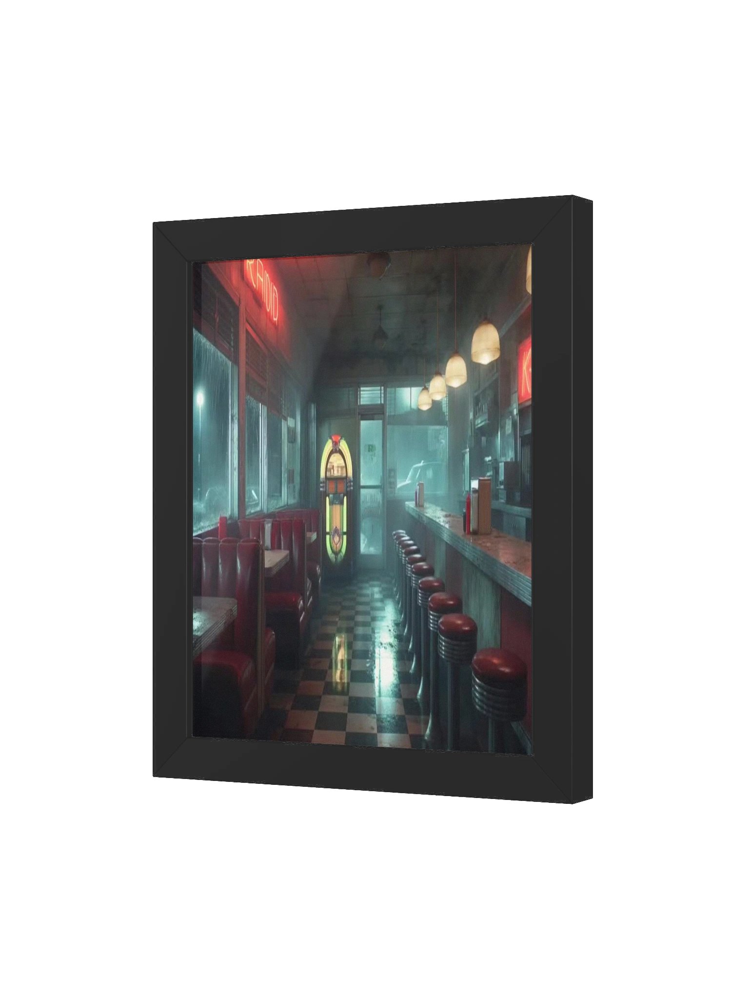 SYCAMORE DINER FRAMED PRINT product image (3)