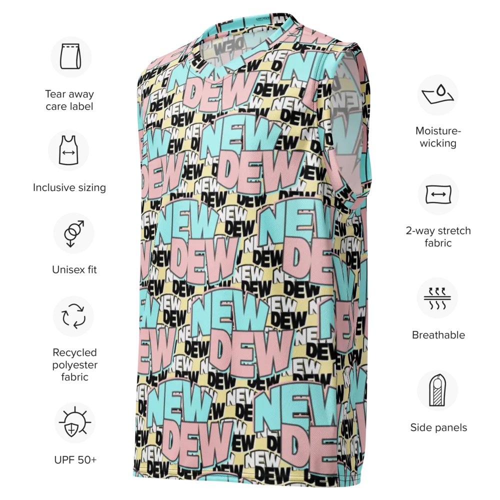NEW DEW - BASKETBALL JERSEY product image (7)
