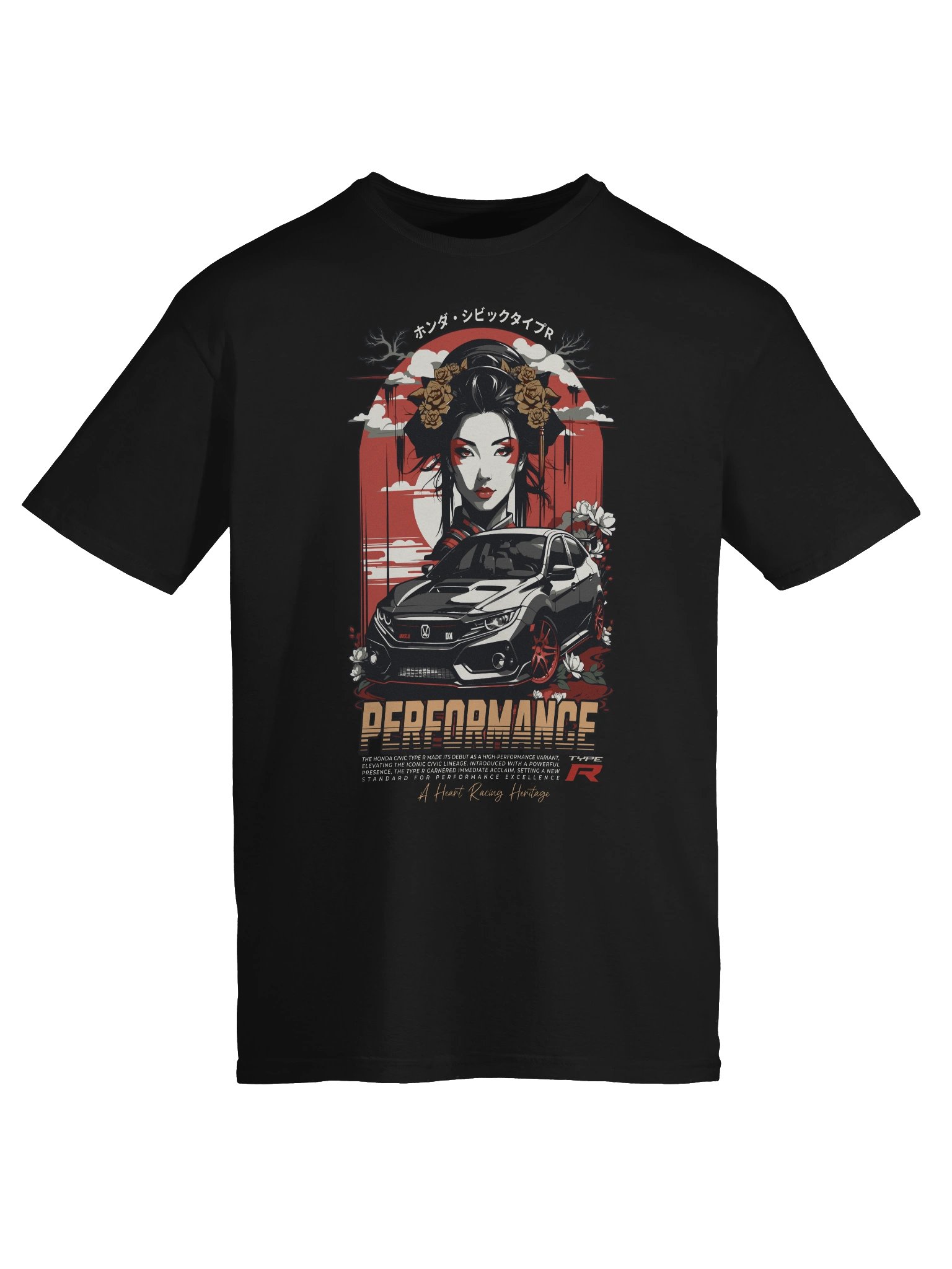 Honda Civic Type R Geisha Performance T-Shirt - Gildan Softstyle product image (6)