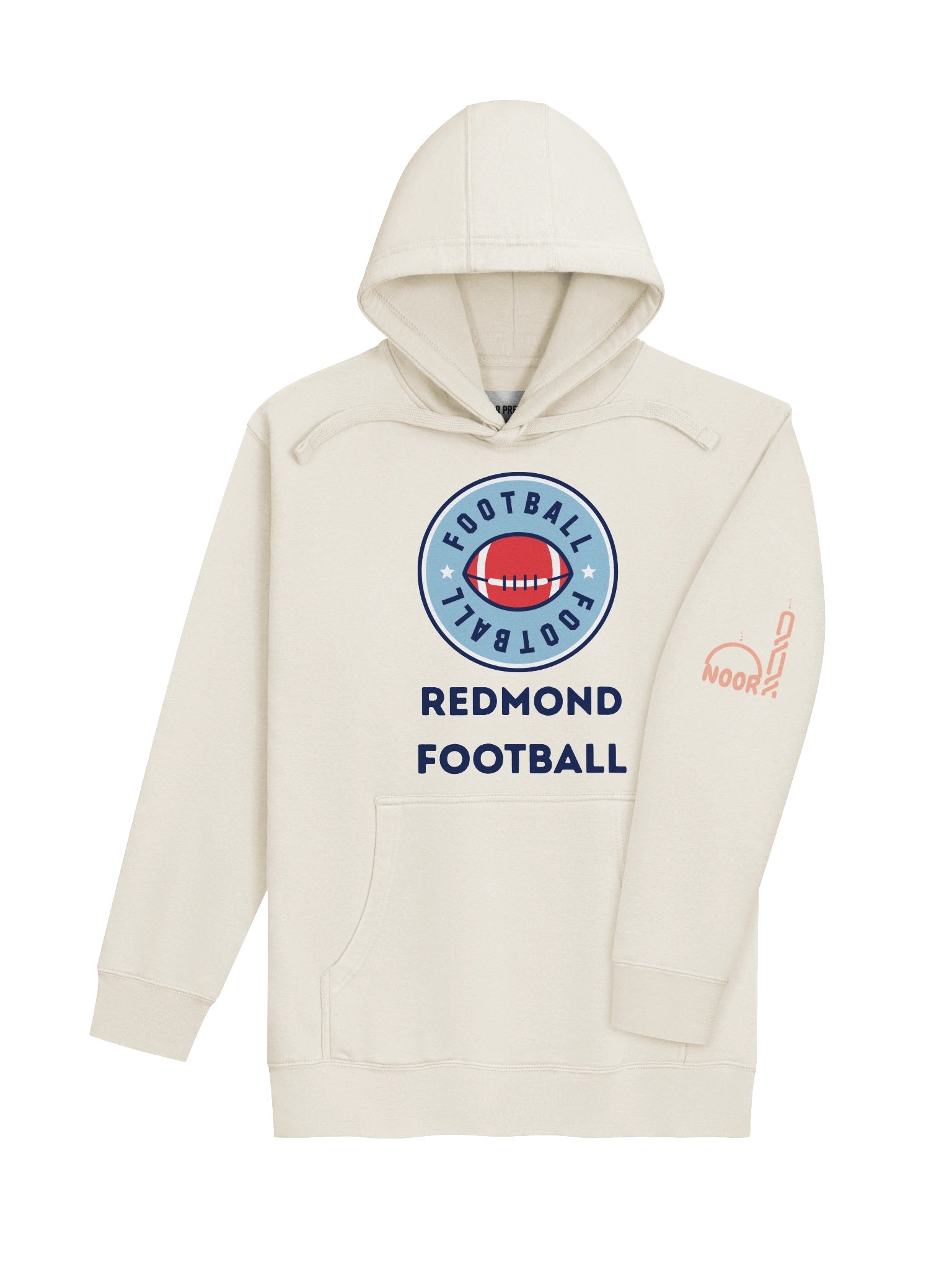 Noor Varsity Redmond Football Unisex Hoodie product image (11)