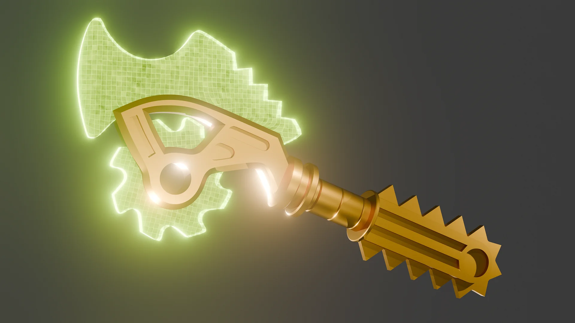 Ninjago Techno Blade - 3D printable model files product image (6)