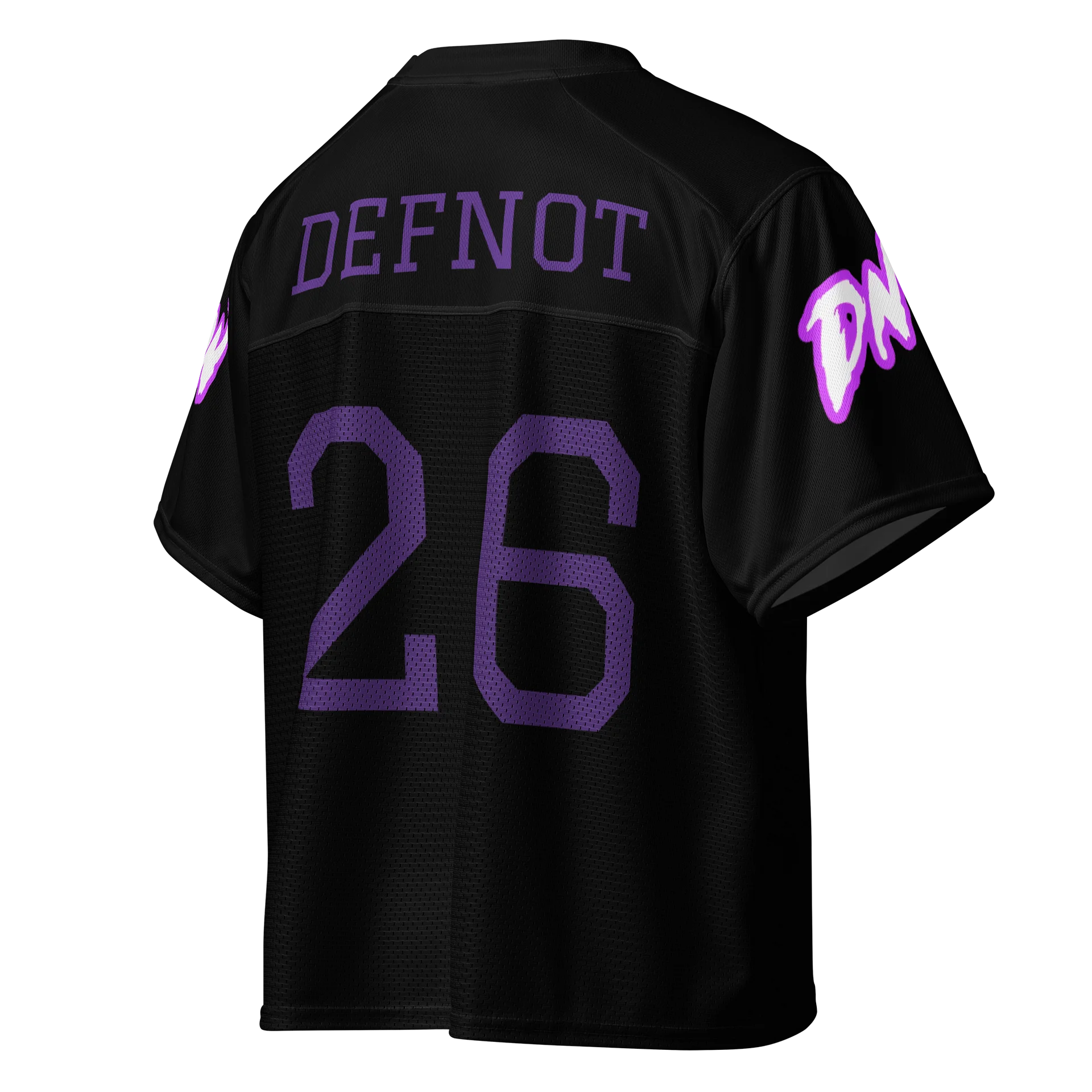 DEFNOT Neon Graffiti Boxy Football Jersey product image (4)