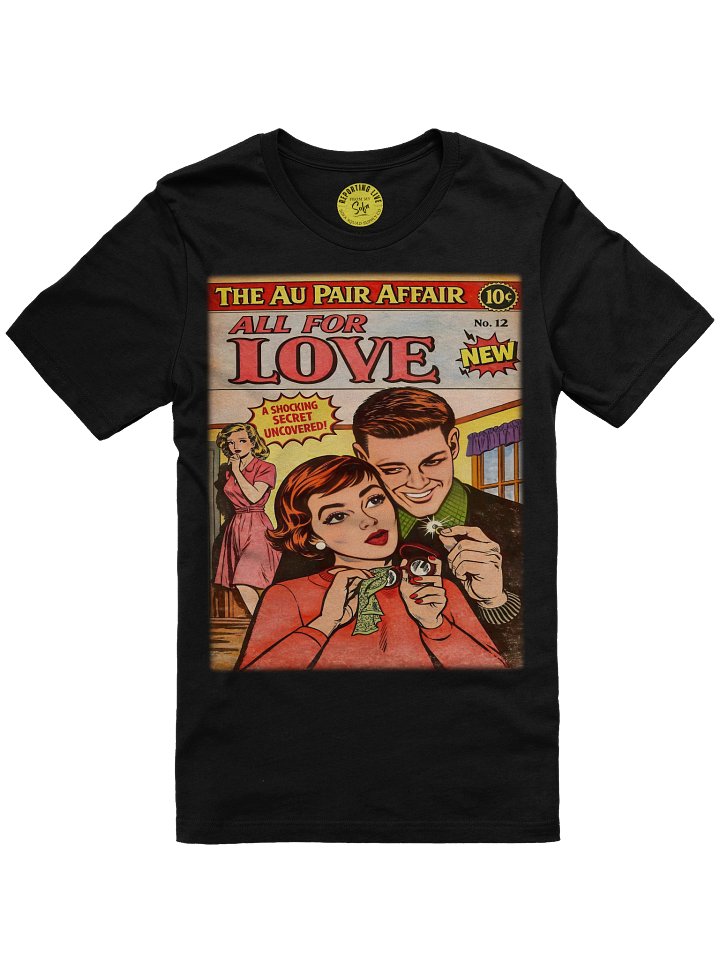 The Au Pair Affair Vintage Comic T-Shirt product image (1)