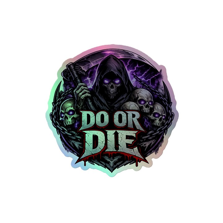 Grim Reaper Holographic Sticker Pack product image (2)