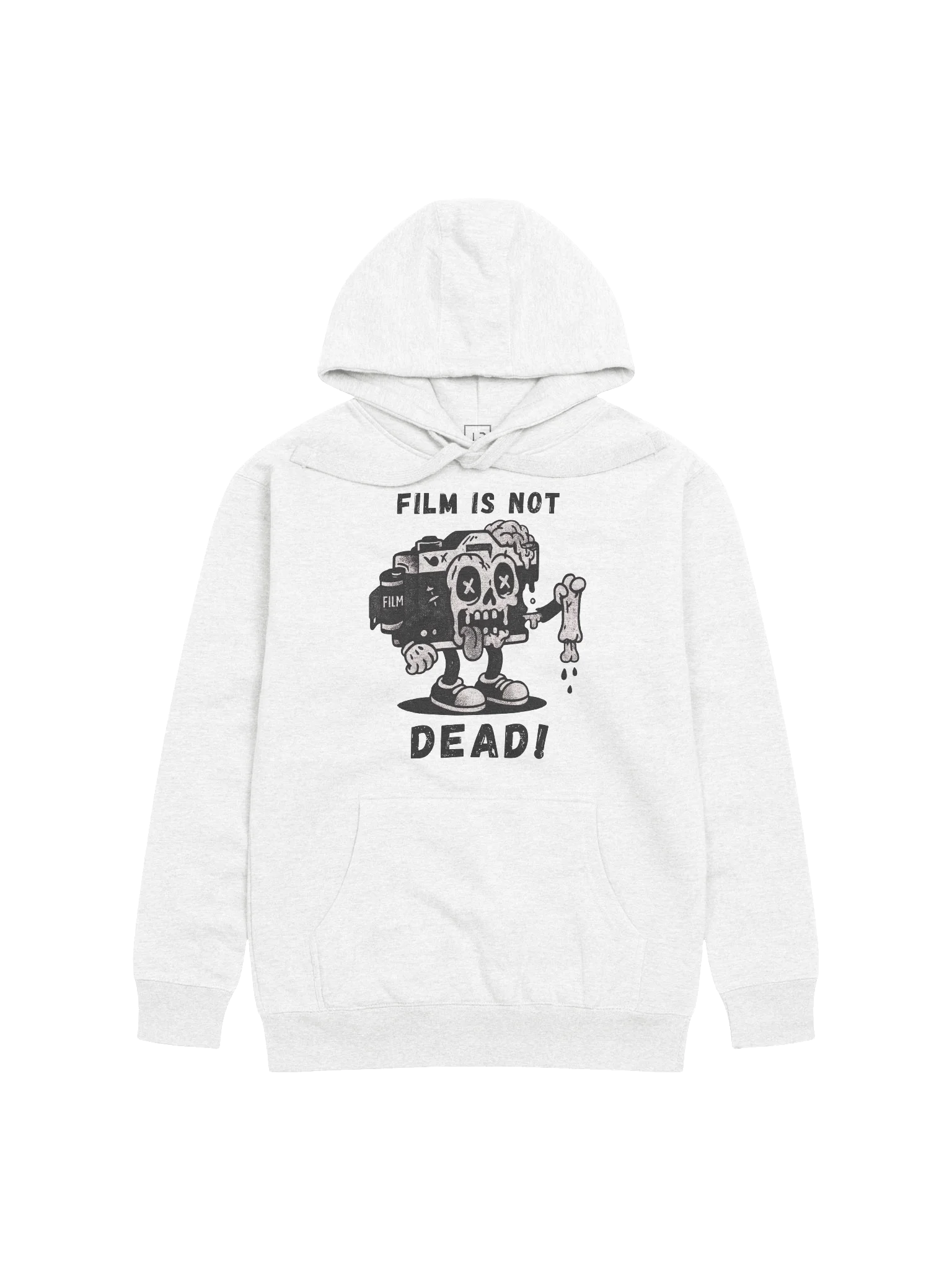 Undead 35mm Vintage Graphic Hoodie (White) product image (1)