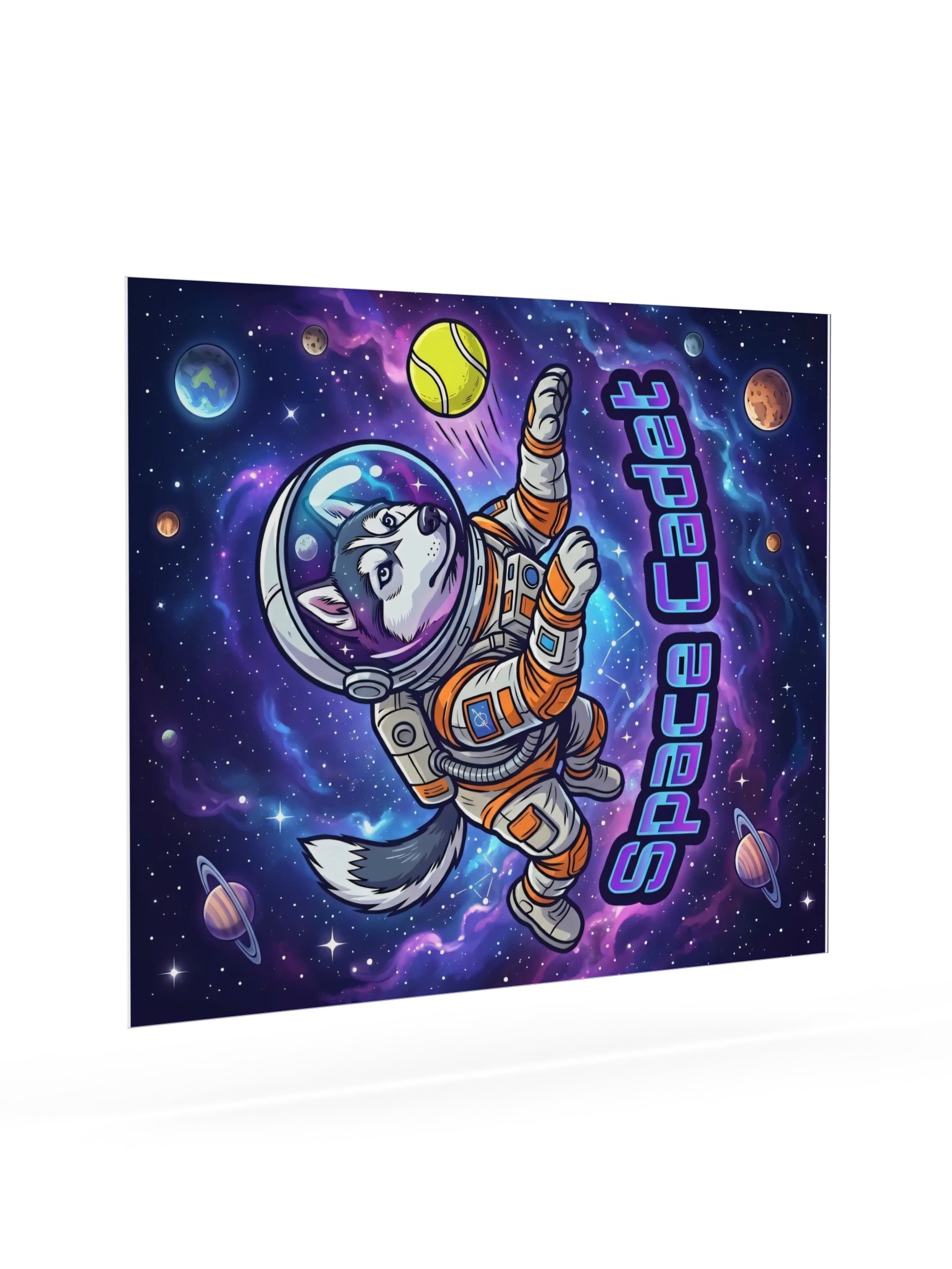 Space Cadet Husky Poster product image (21)