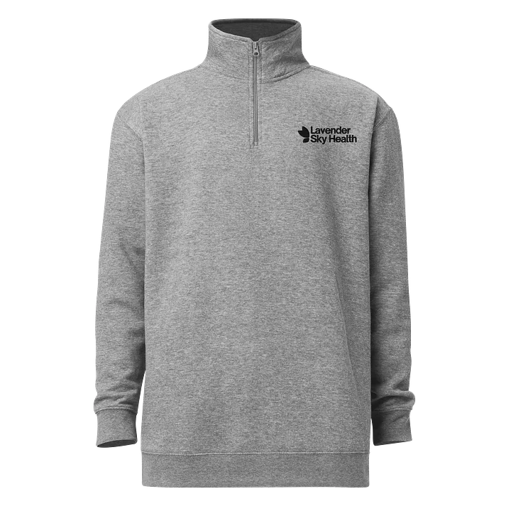 LSH Quarter Zip Gray product image (1)