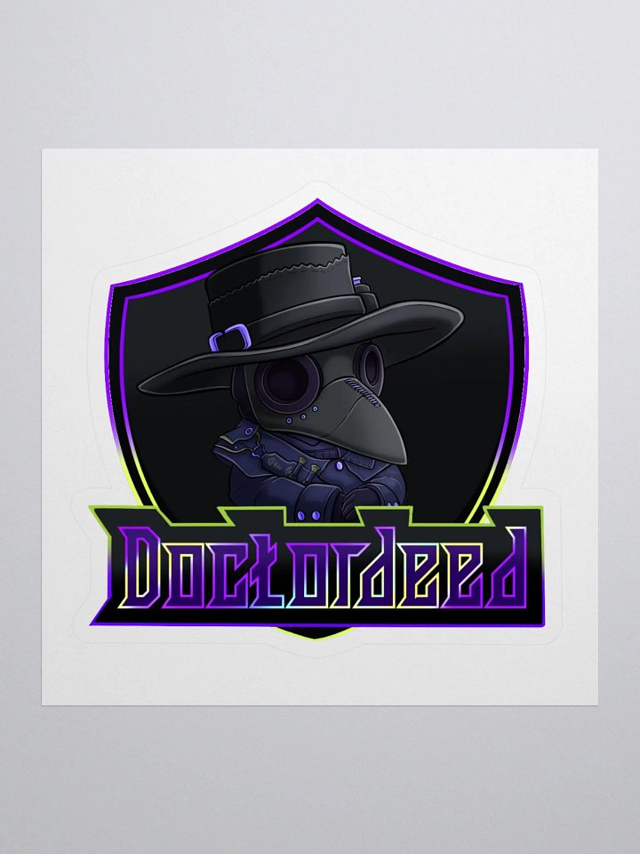 Chibi Doc Kiss Cut Stickers product image (1)