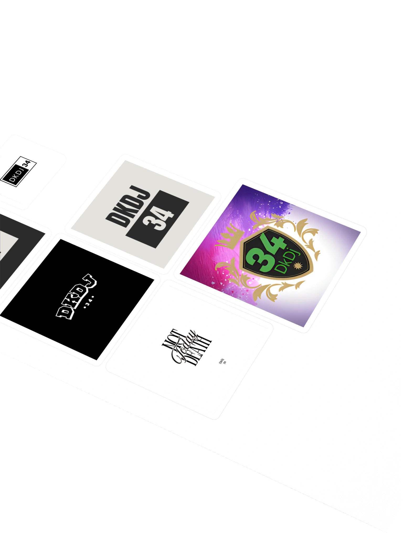 DkDj34 Sticker sheet product image (2)