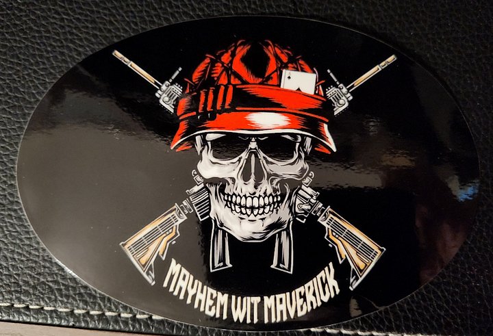 Mayhem Wit Maverick Car Sticker product image (1)