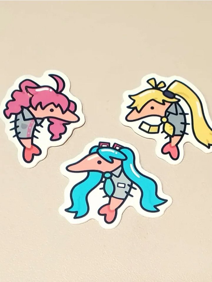 Vocaloid Shrimp Sticker Bundle product image (2)