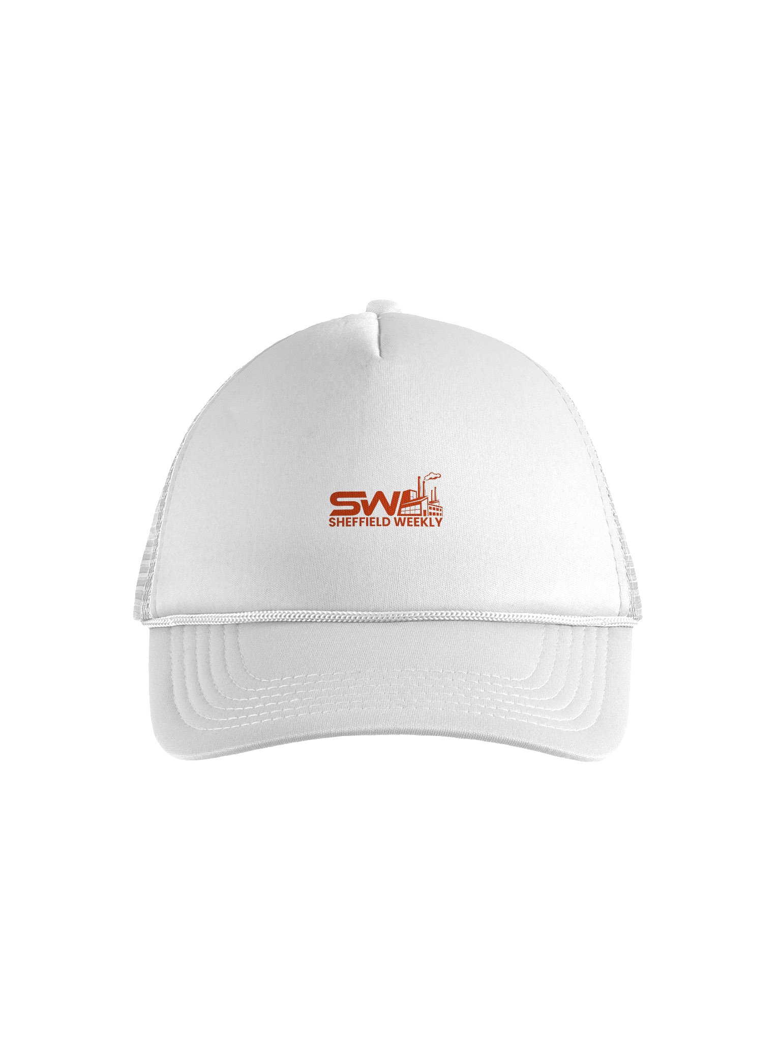SW Trucker Hat - White/Orange product image (1)