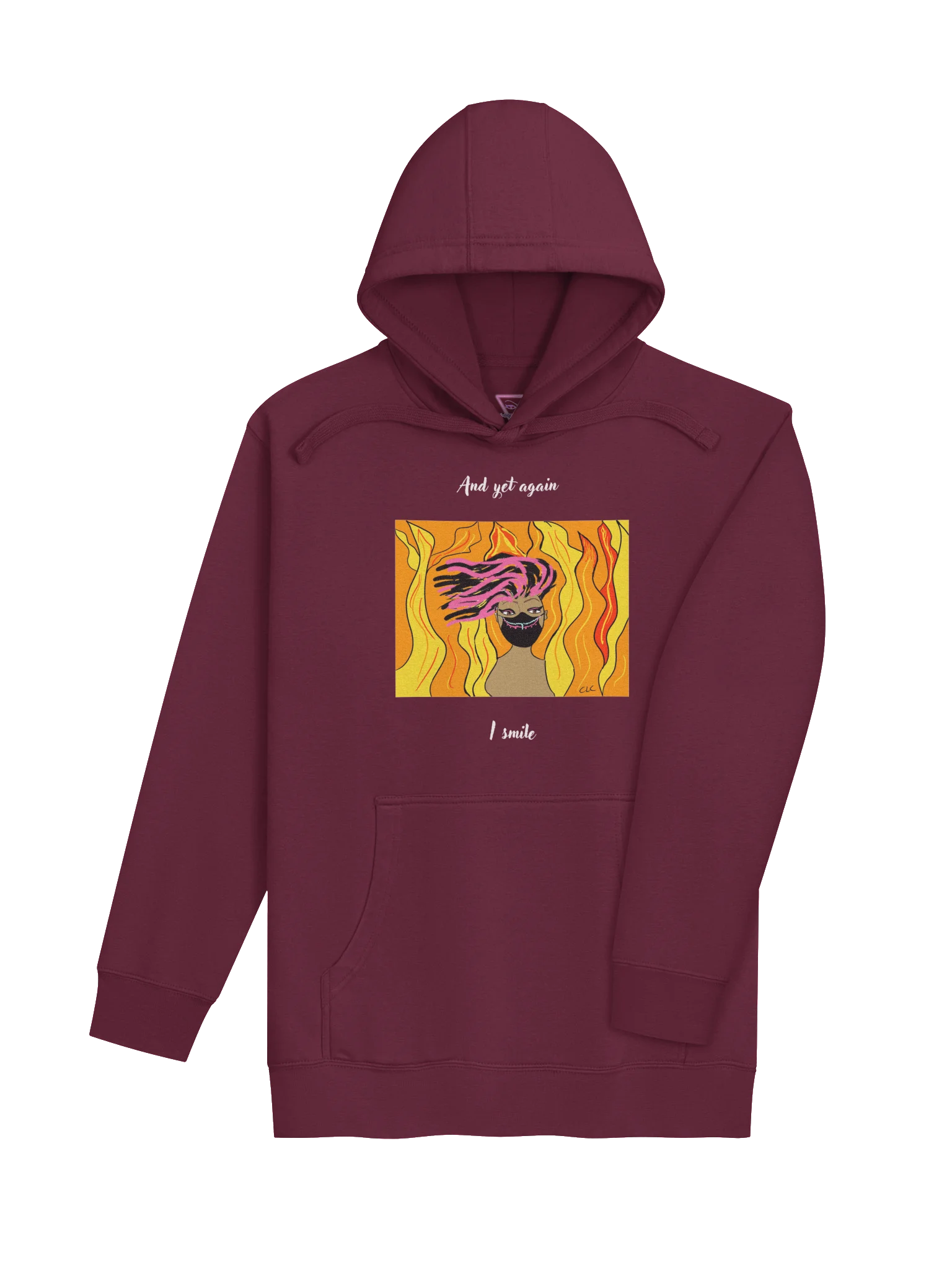 And Yet Again I Smile hoodie product image (4)
