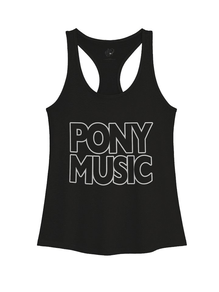Pony Music Racerback Tank product image (1)