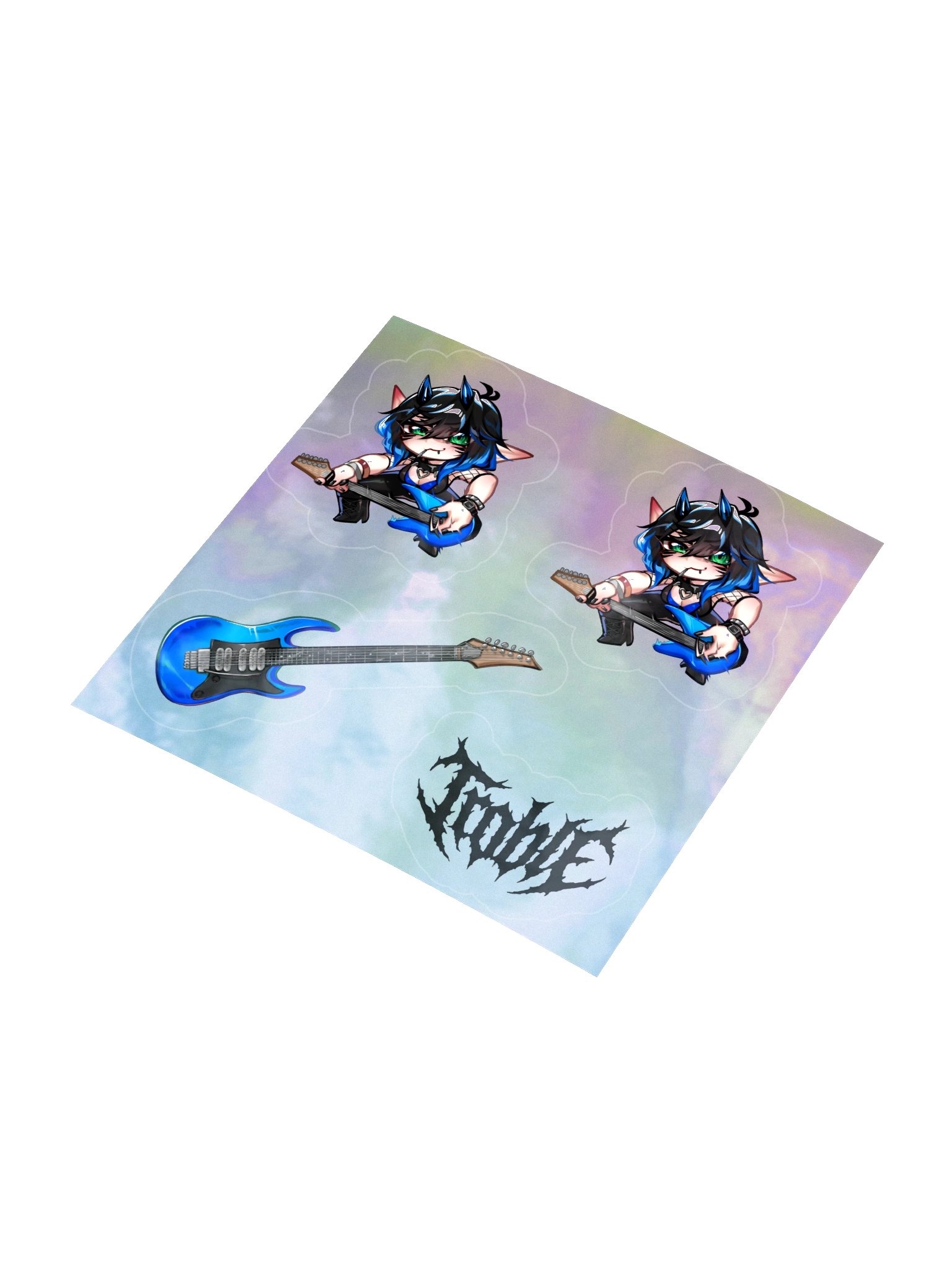 Troble Crabcore Holographic Kiss-Cut Sticker Sheet product image (3)