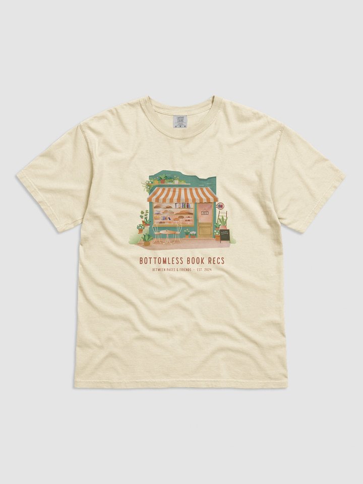 Bottomless Book Recs | Printed Tee product image (1)