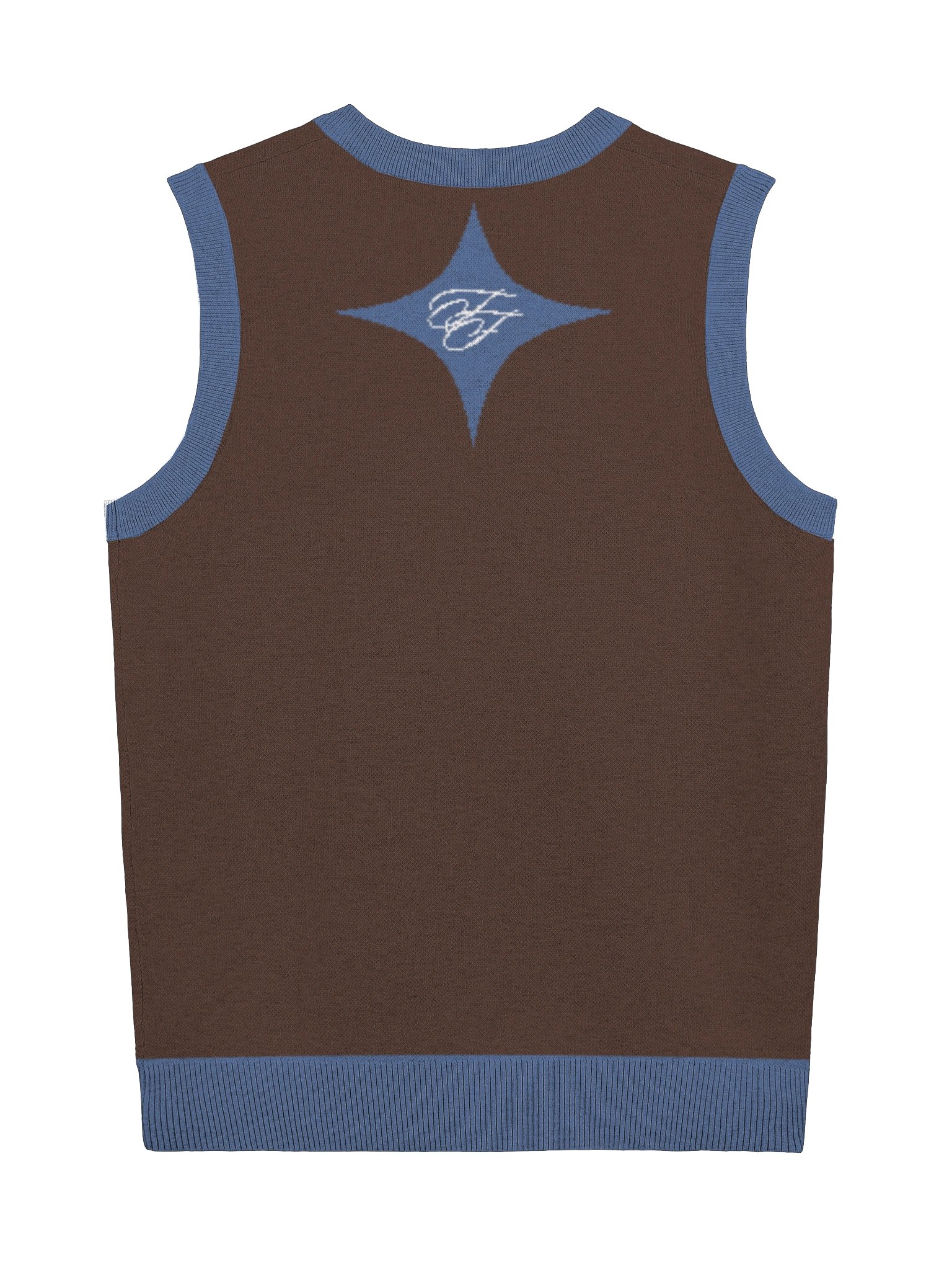 F&F Knitted V-Neck Vest product image (2)