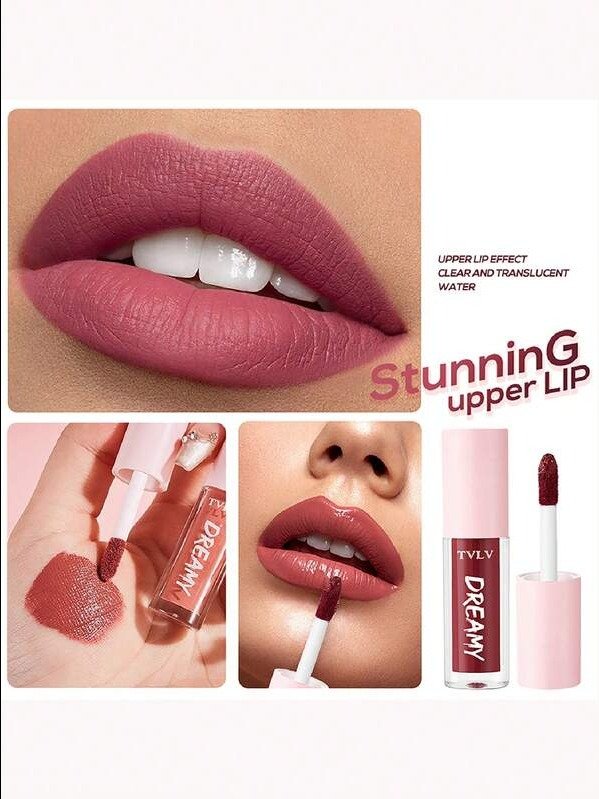 10pcs Long-Lasting Silky Matte Lipgloss Set -Create Refined Lip Looks Smooth High-Pigment Formula Liquid Lipstick Waterproof Lip Tint Lip Makeup Set Holiday Gift For Wome product image (2)
