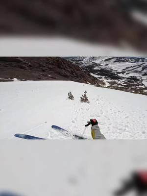 Roller coaster descent in the Eastern Sierra #ski #skiing #backcountryski #backcountry 