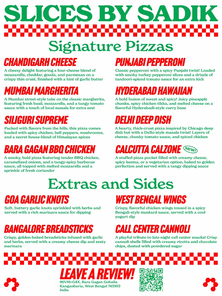 Slices By Sadik Menu [Download] product image (1)