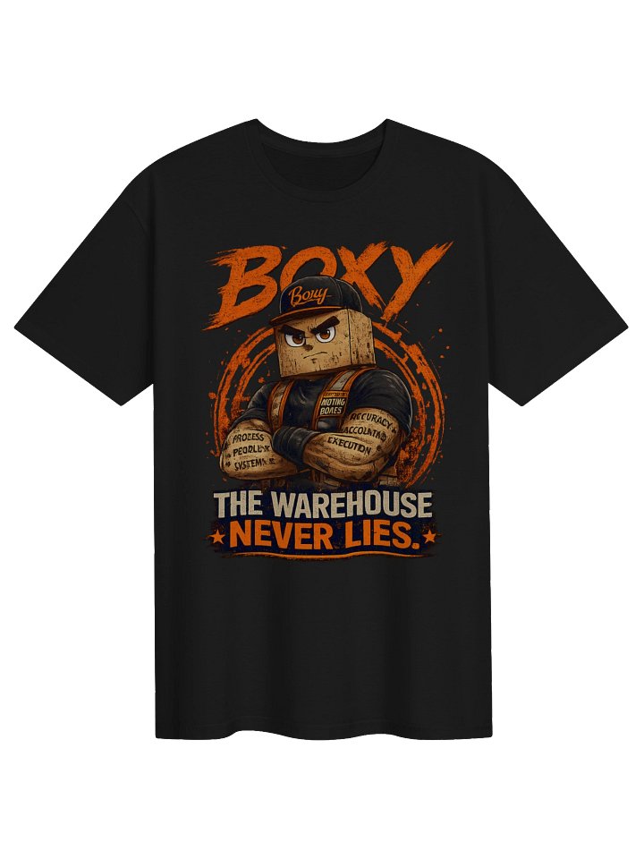 Boxey: The Warehouse Never Lies Shirt product image (1)