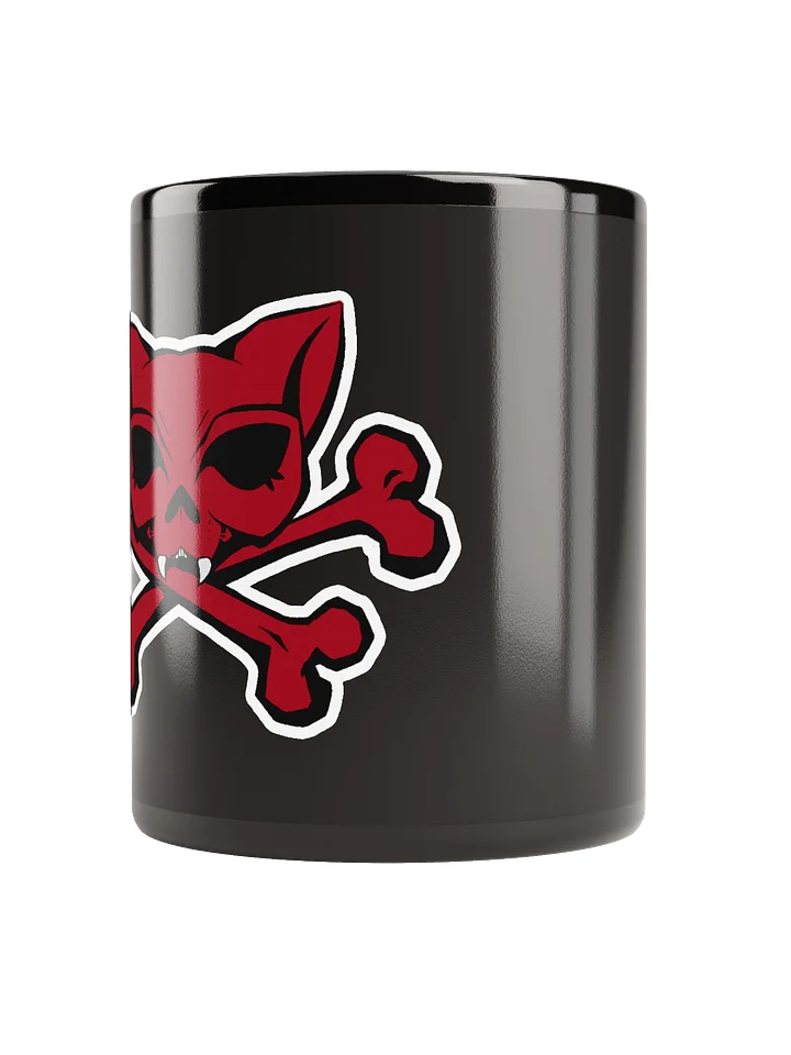 Red Kat Skull Blaque Mug product image (4)
