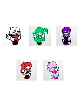 Sticker Pack - Unstables