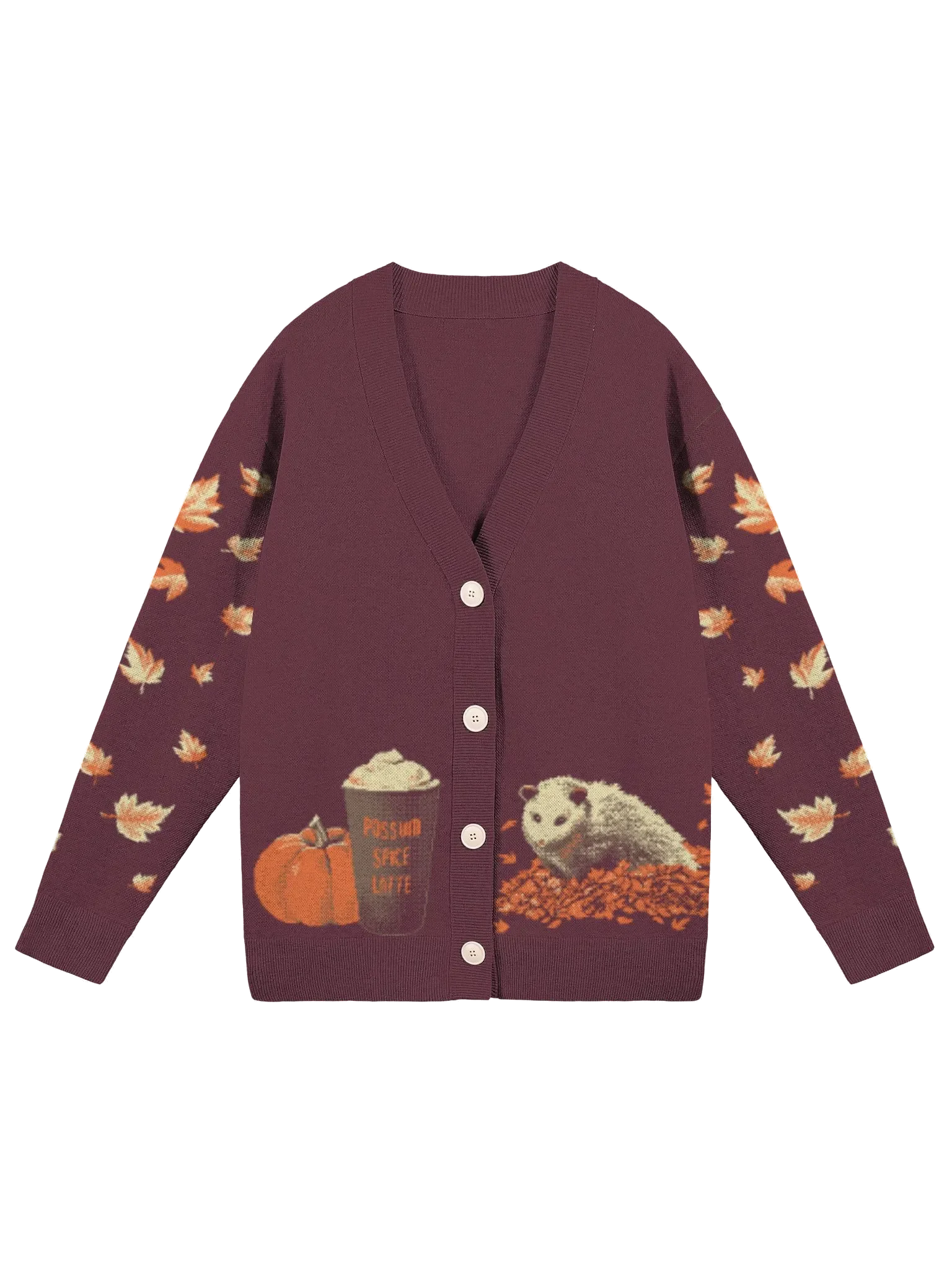 Possum Spice Latte Cardigan product image (1)
