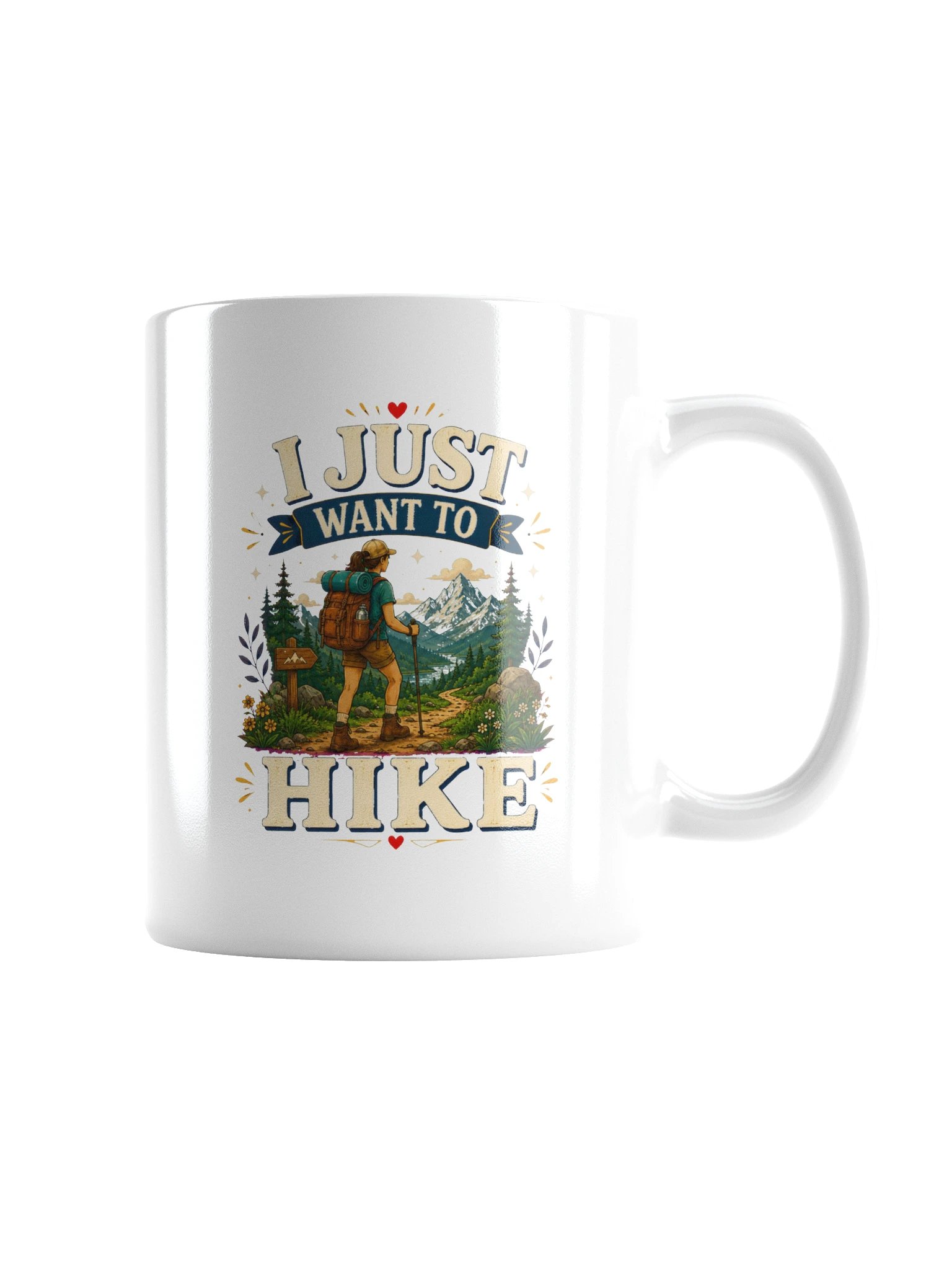 I Just Want To Hike Mug product image (3)