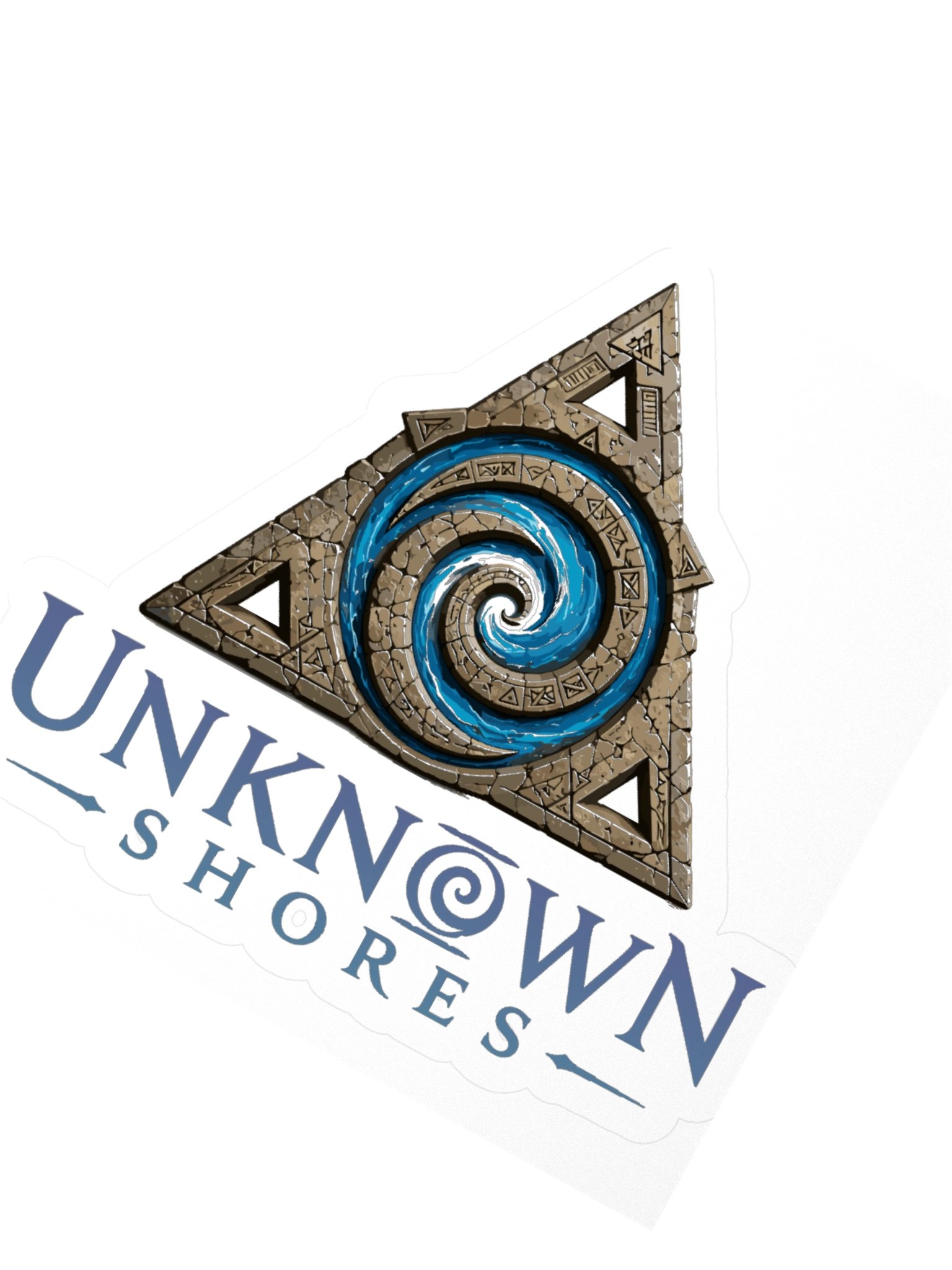 Unknown Shores Logo Sticker product image (4)