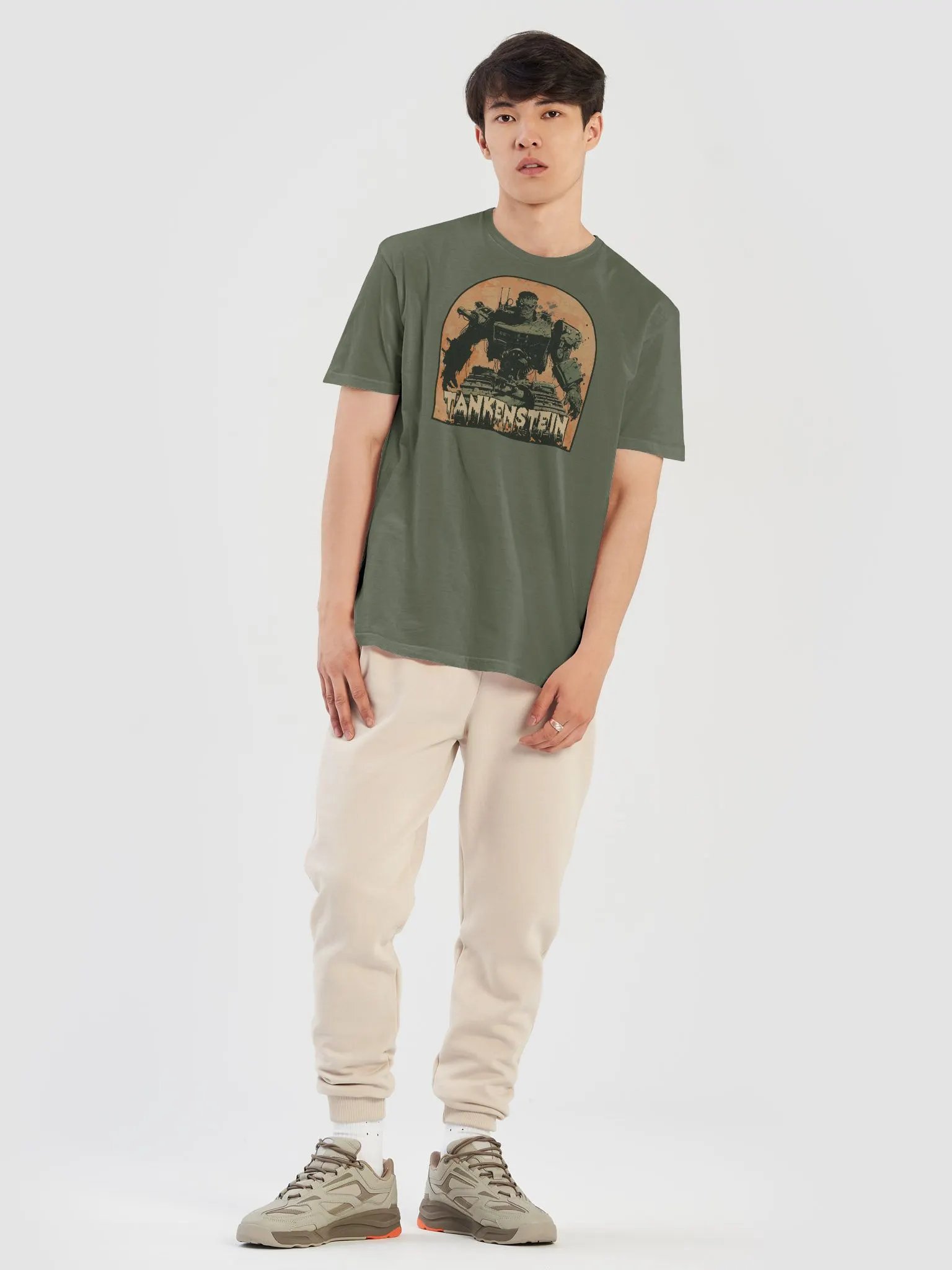 Tankenstein #1 - Gildan 64000 Unisex Softstyle T-shirt product image (7)