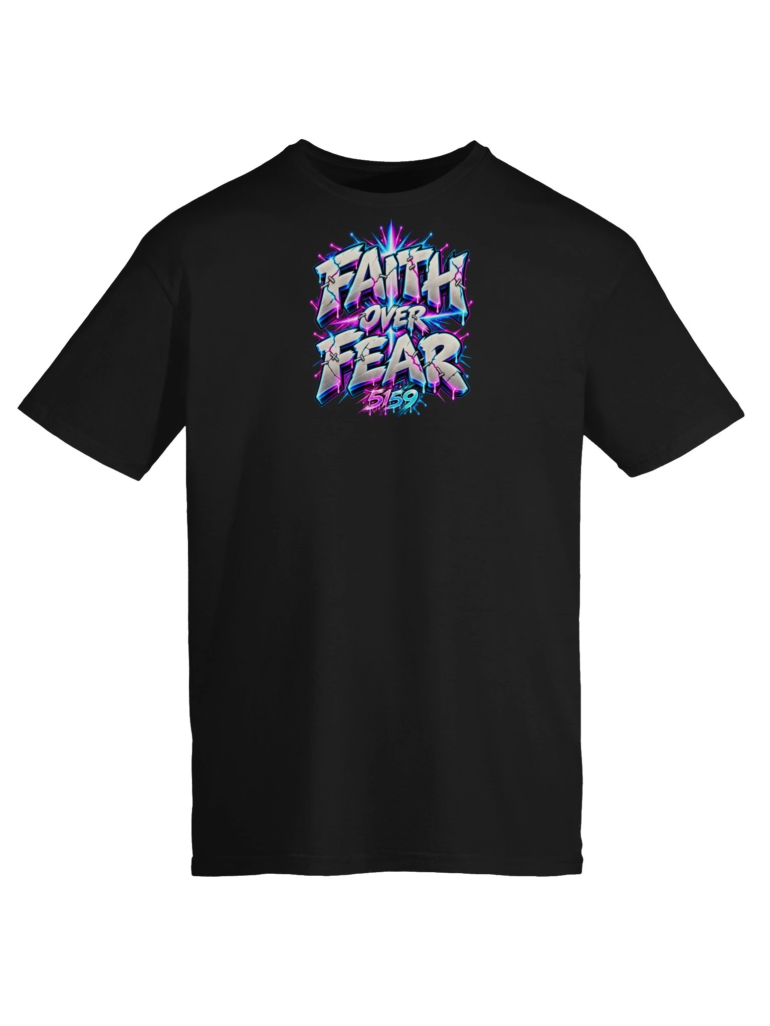 5159 Faith Over Fear (Unisex) T-Shirt product image (5)