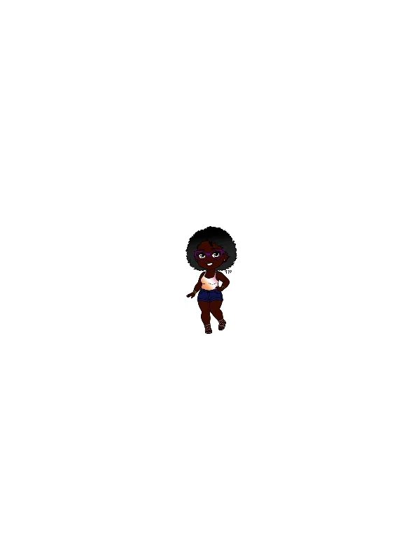 Jasmine Chibi Sticker product image (3)