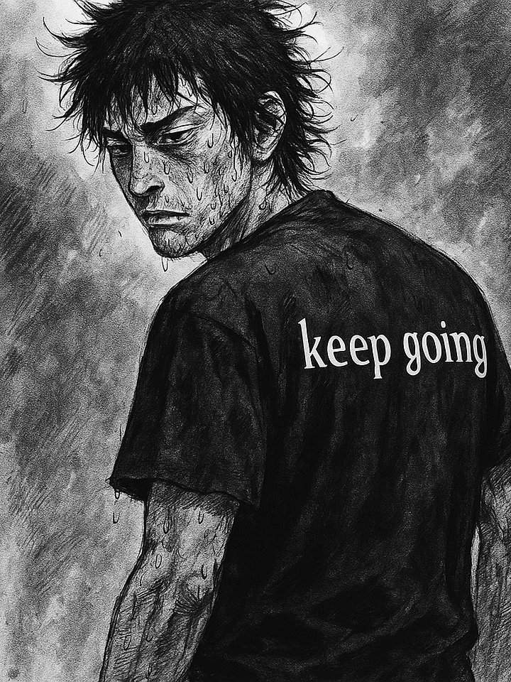 keep going vBG1 (back of shirt) product image (1)