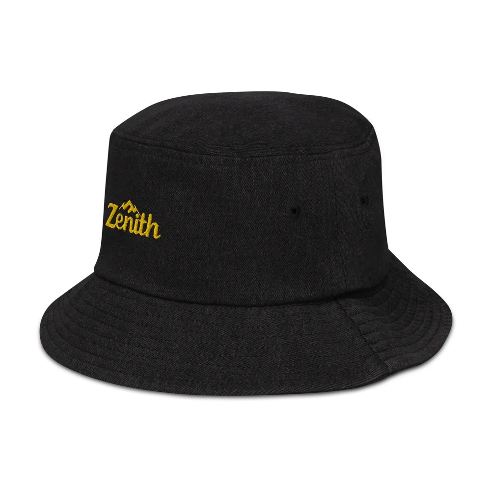 Capstone Denim Bucket Hat with Exclusive Zenith Design product image (6)