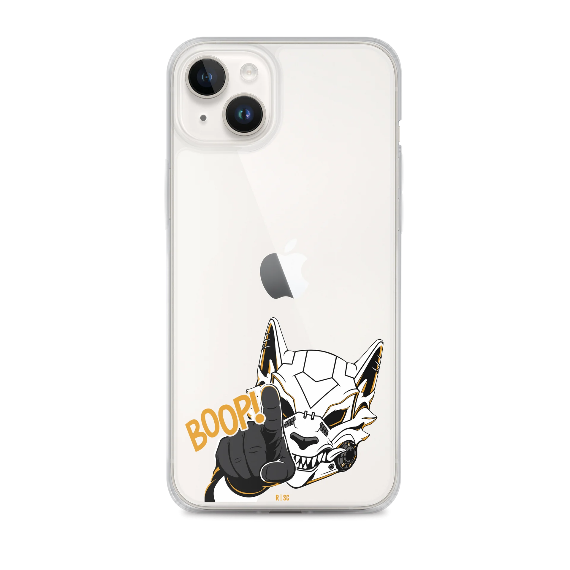 Wolf Mask Boop iPhone Case product image (1)