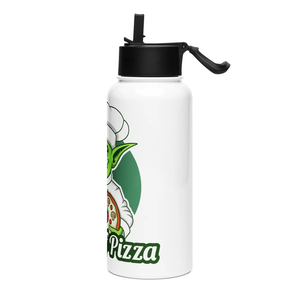 S.h.o.p. Stainless Steel Water Bottle – with Straw & Lid product image (2)