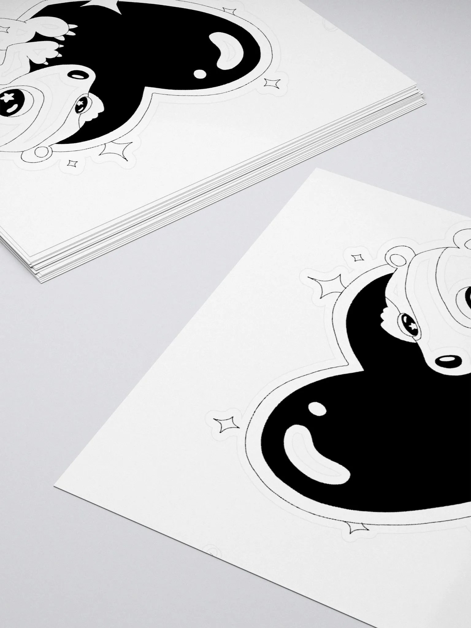BADGERx FLOAT BLACK | STICKER product image (4)
