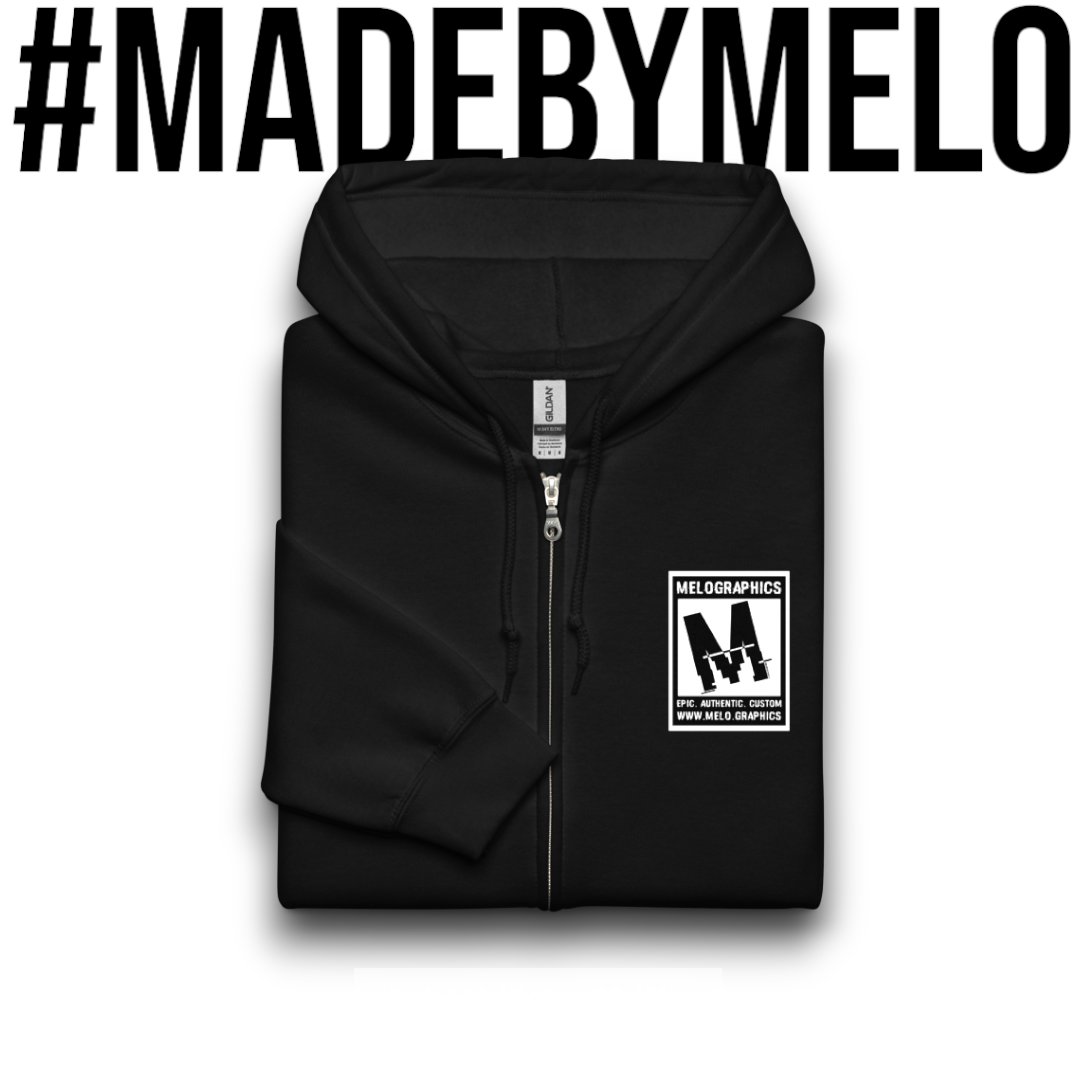 MELOGRAPHICS - Classic Zip Hoodie | #MadeByMELO product image (11)