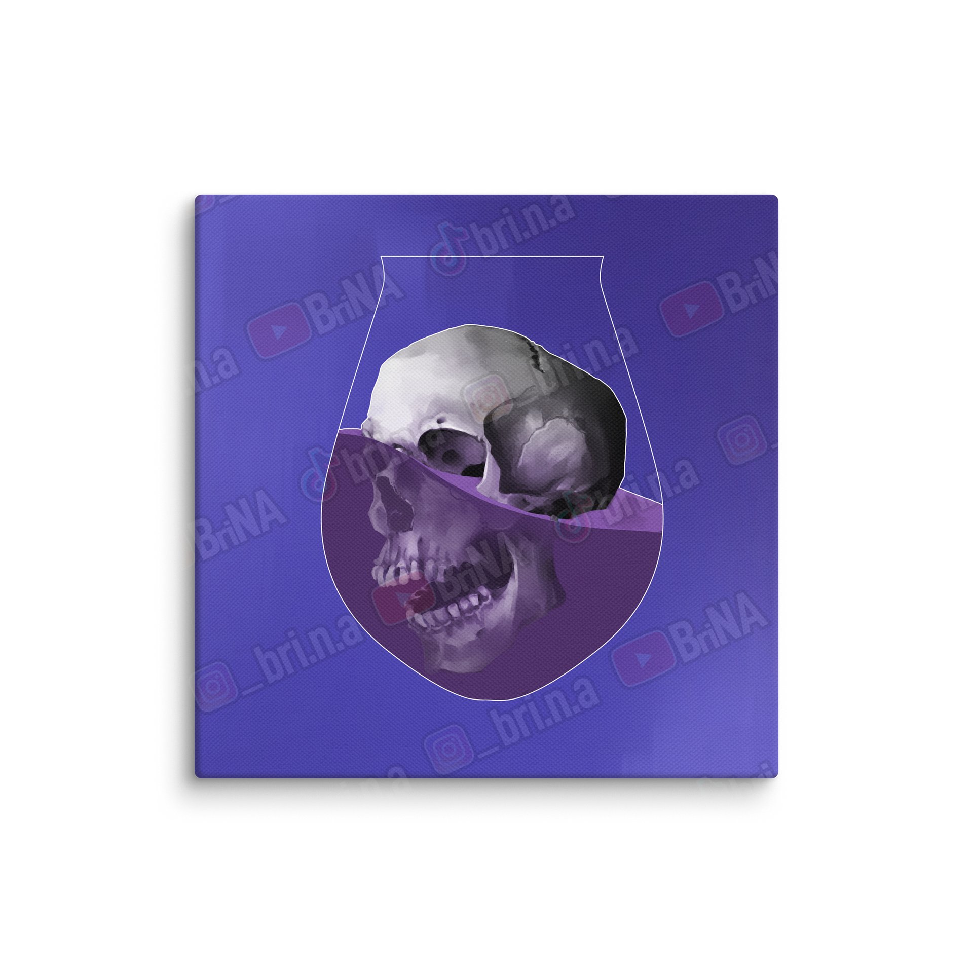 Skull Pinot - Canvas product image (1)
