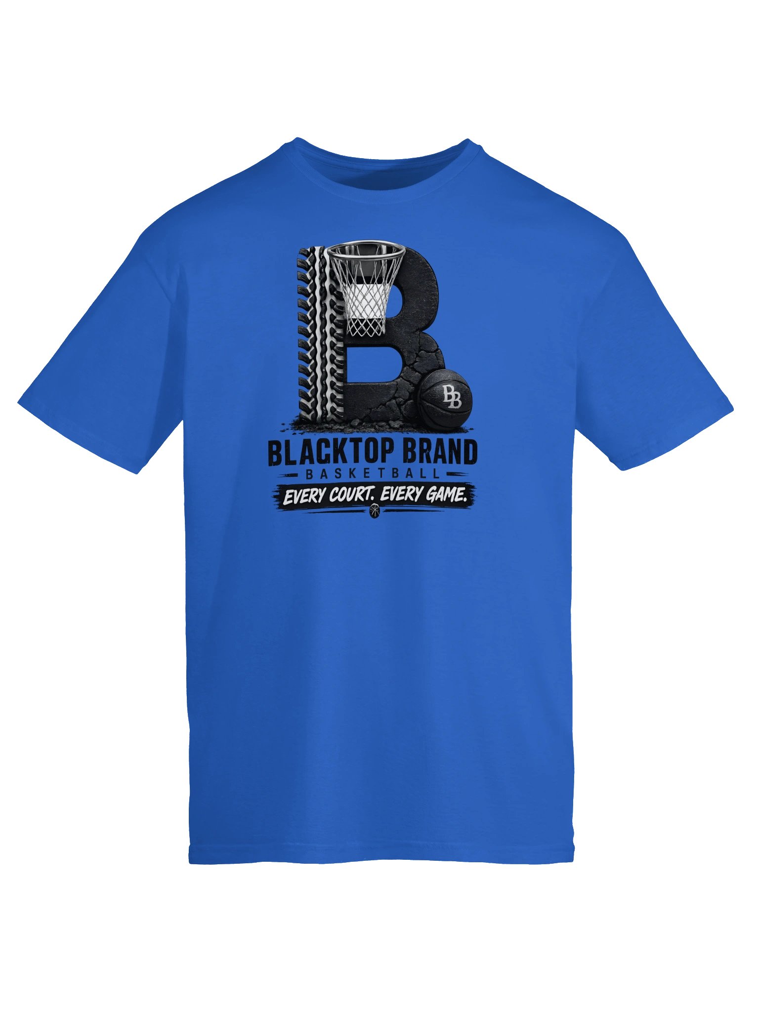 Blacktop Brand Basketball Logo Tee product image (5)