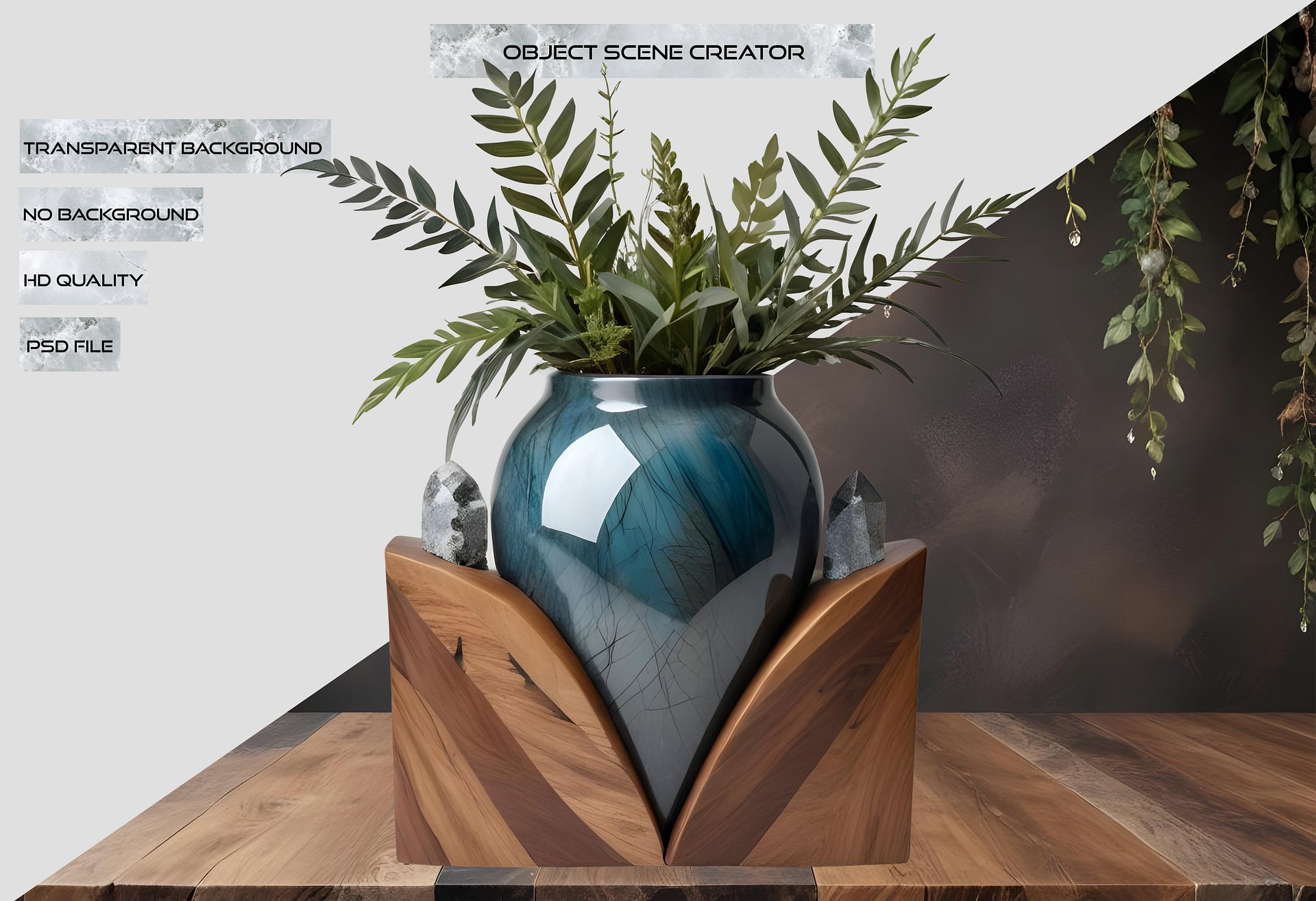 Celestial Symphony Vase – PNG product image (2)