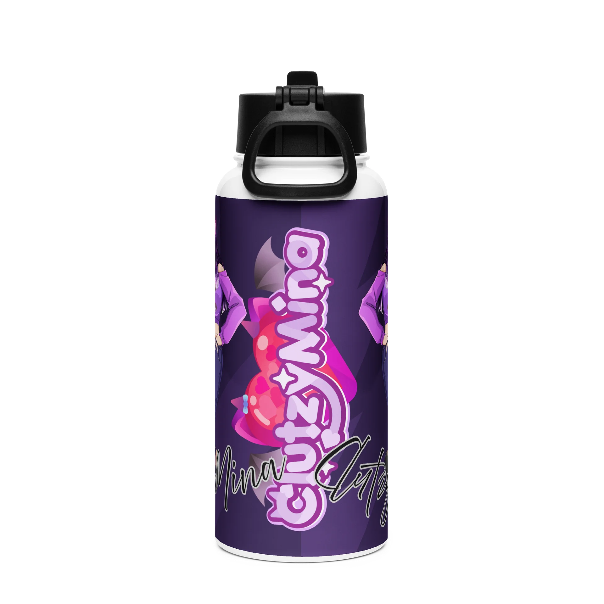 ClutzyMina Anime Glow Water Bottle product image (2)