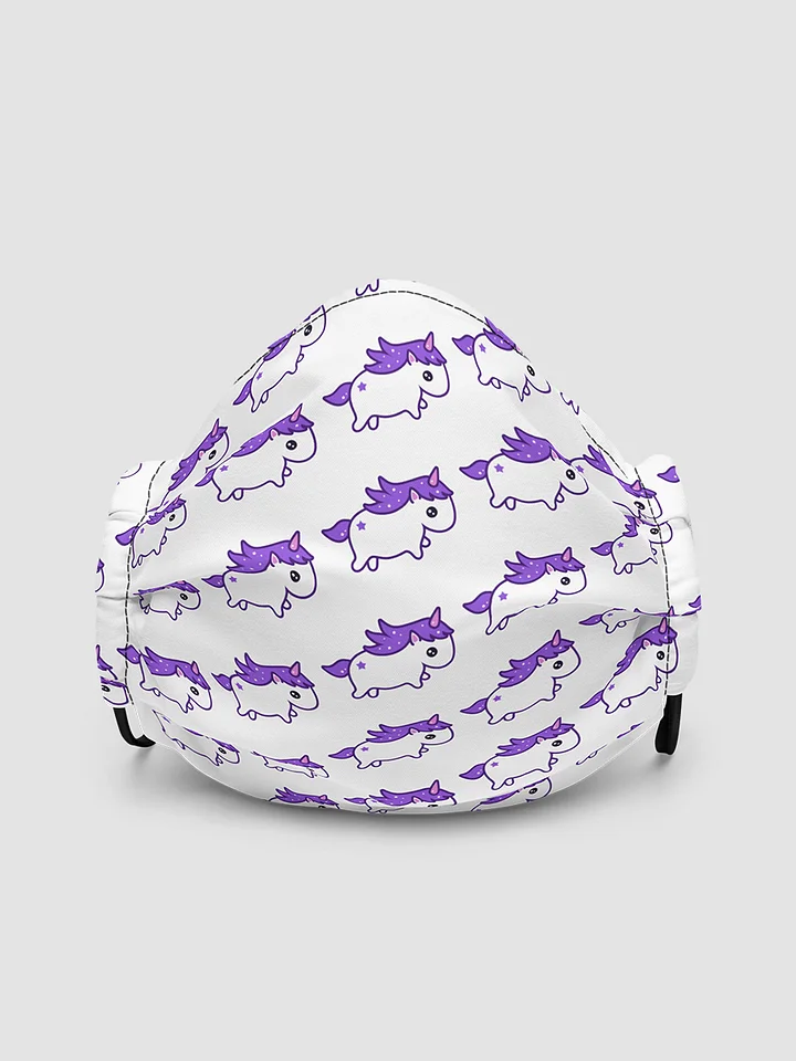 Uwu Unicorn All-Over Print Premium Face Mask product image (1)