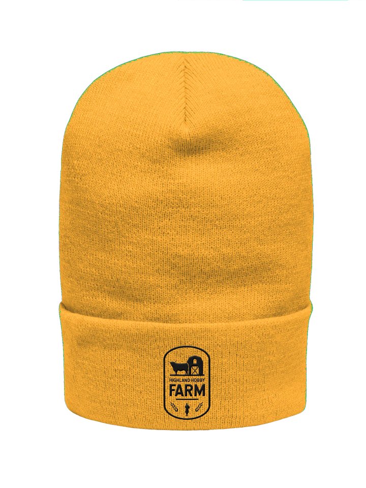 Blackout Vibes Embroidered Beanie product image (1)
