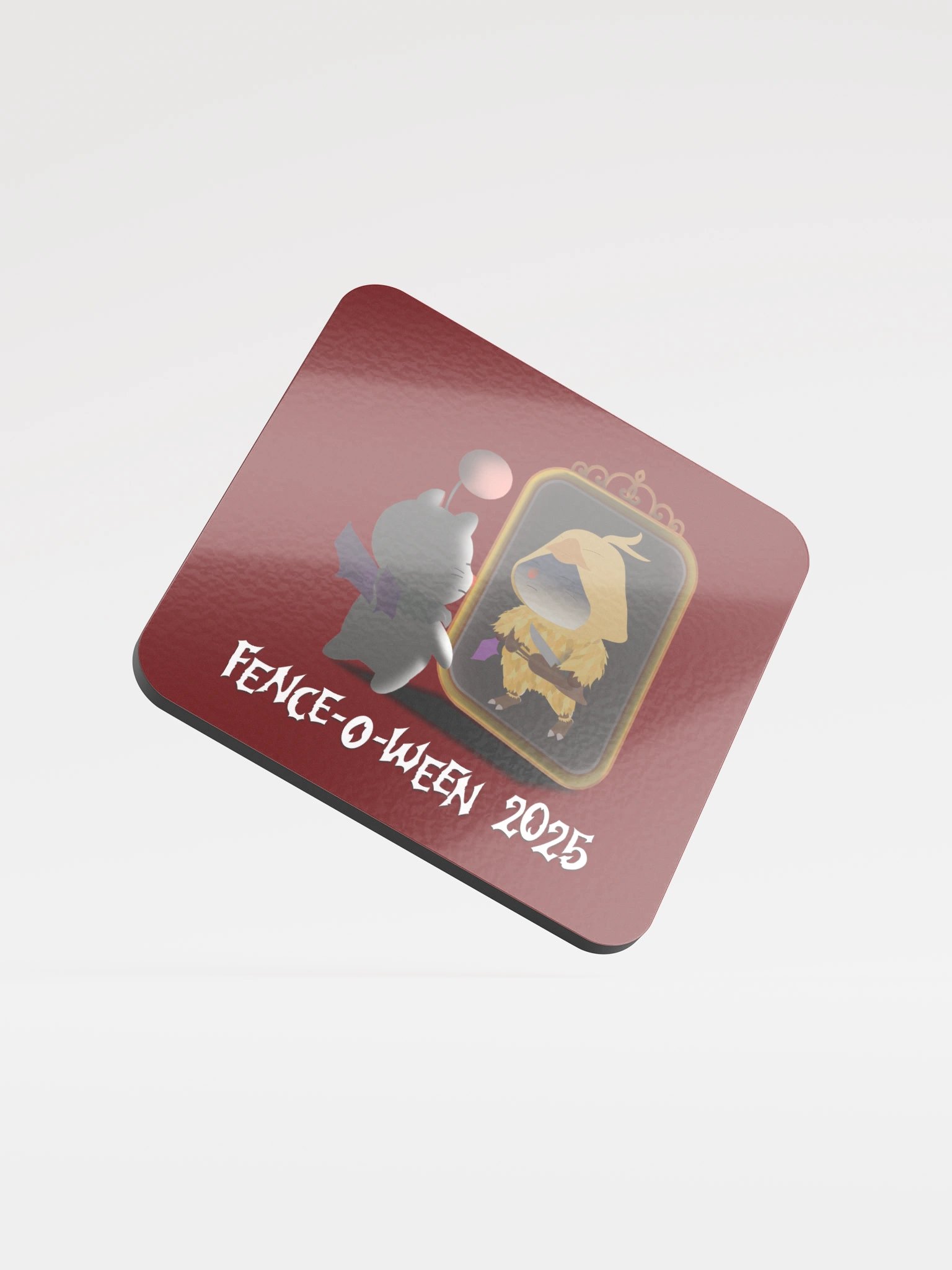 Fence-o'-Ween 2025 Coaster product image (1)
