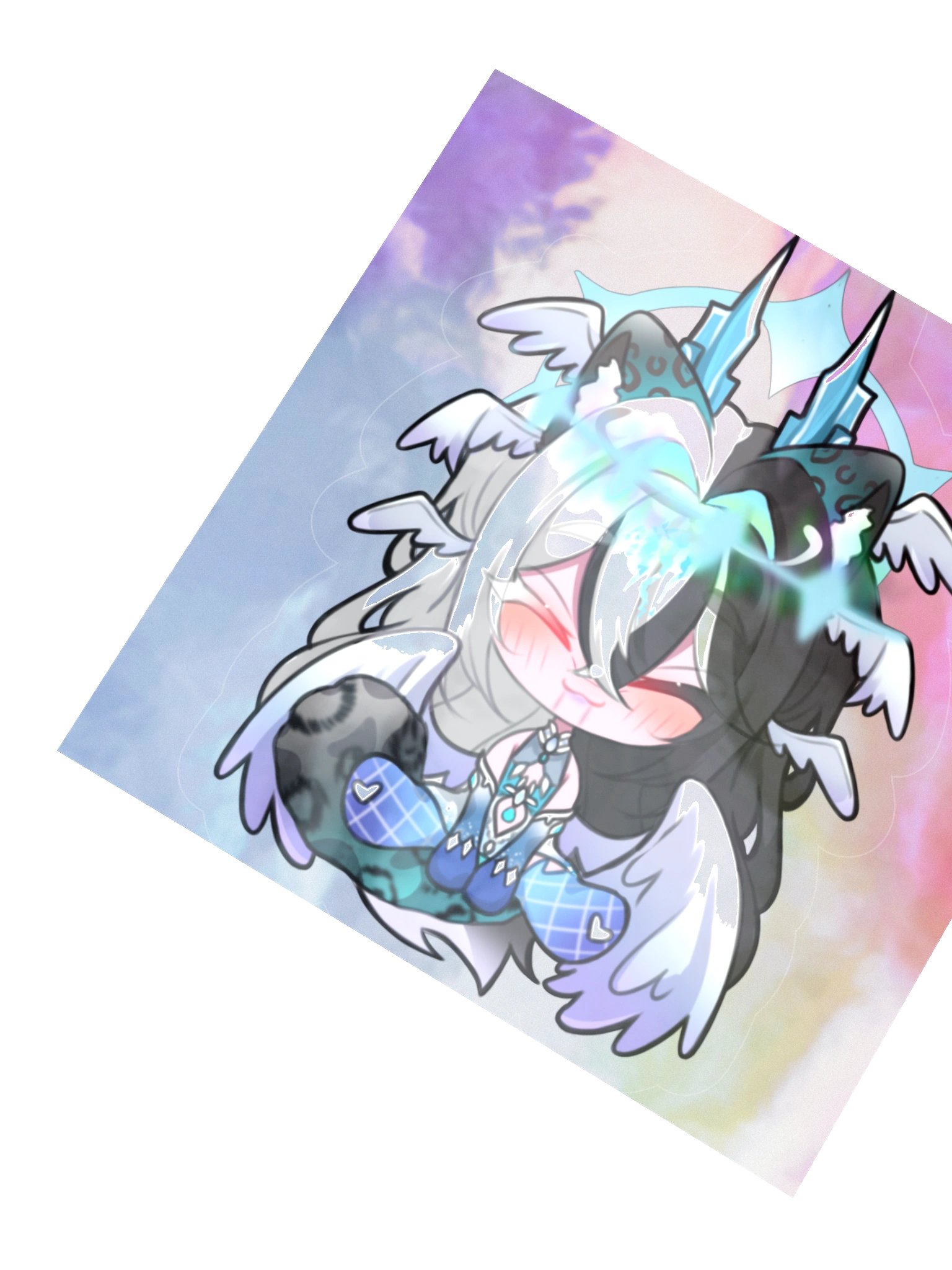Angelic Aurora Chibi Sticker product image (4)