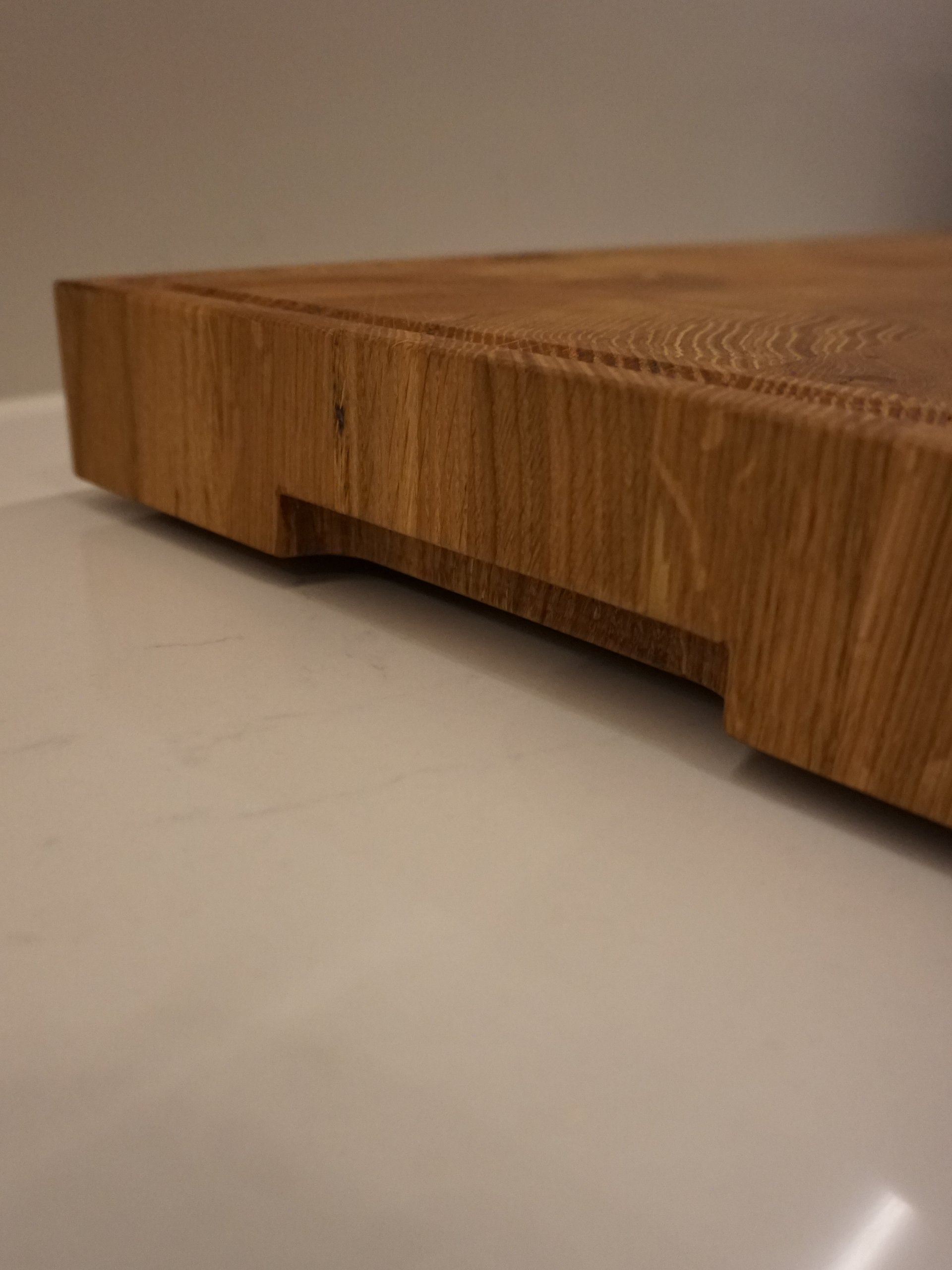 Eiken kopshouten snijplank (60x32x5.5 cm) product image (6)