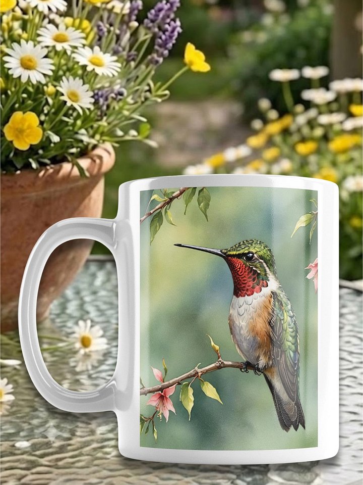 Ruby-throated Hummingbird | Bird Coffee Mug product image (1)
